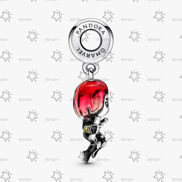Pandora Marvel The Avengers Black Widow Dangle Charm - Picture 3 of 6